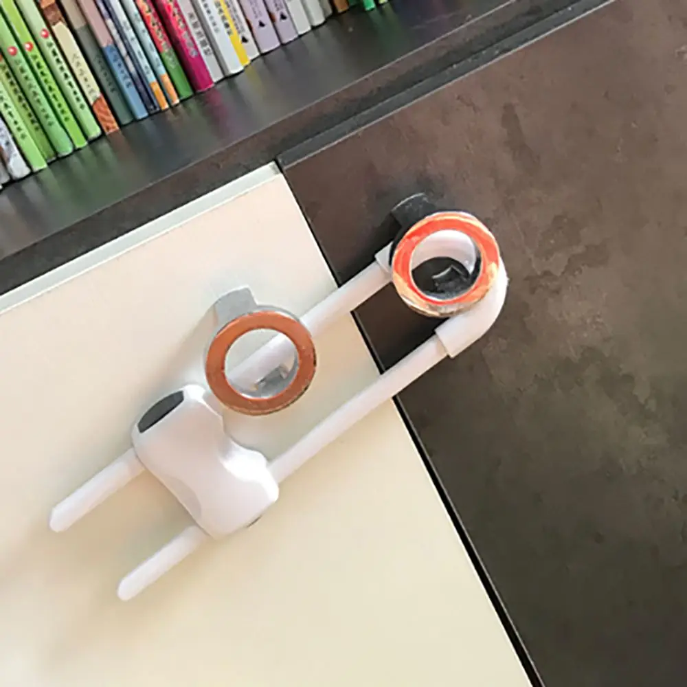 

U Shape Children Home Protection Plastic Safety Lock Baby Safety Adjustable Multi-function Baby Cabinet Locks Drawer Locks