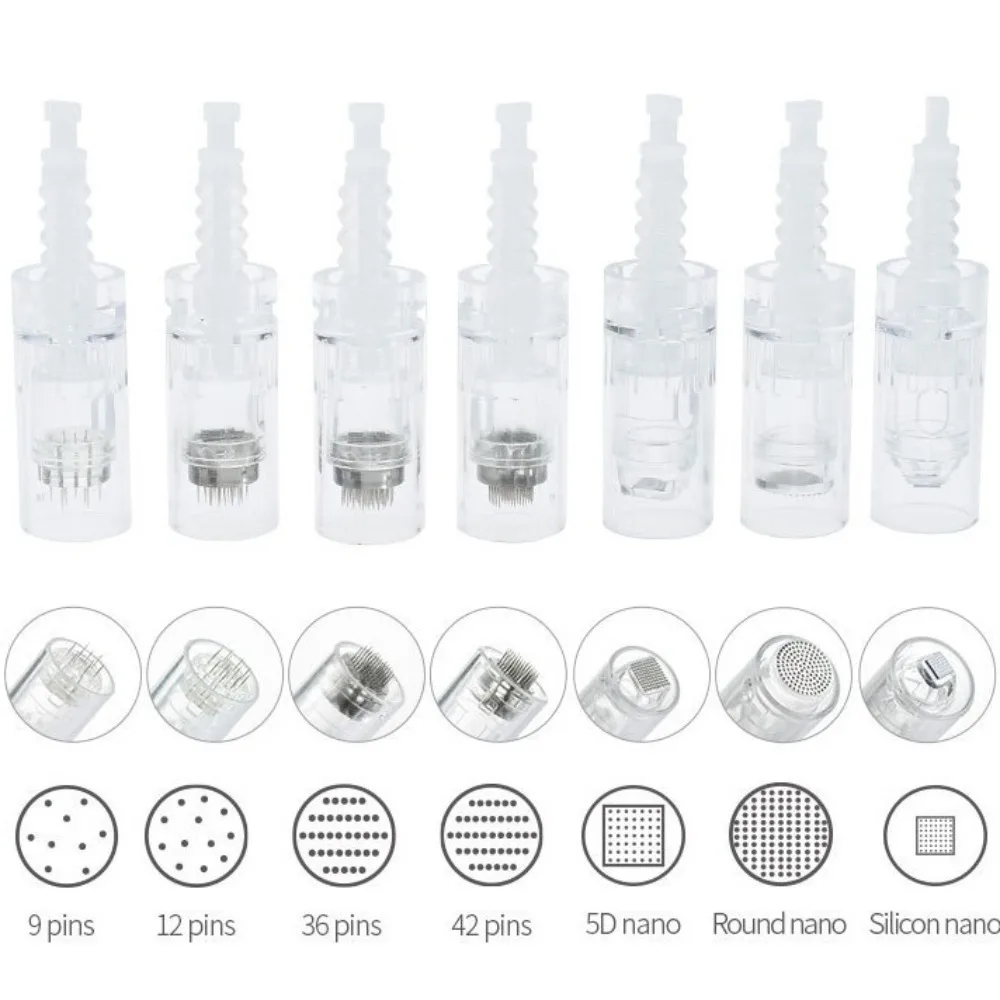 Штыковая игла для картриджа MYM M5/M7 Derma Microneedle Pen N2 Dermapen 3pin 5pin 7pin тату микро 12pin 36pin 3D 5D