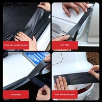 carbon fiber nano glue car sticker protector film door edge protective car trunk door sill full body sticker vinyl accessory