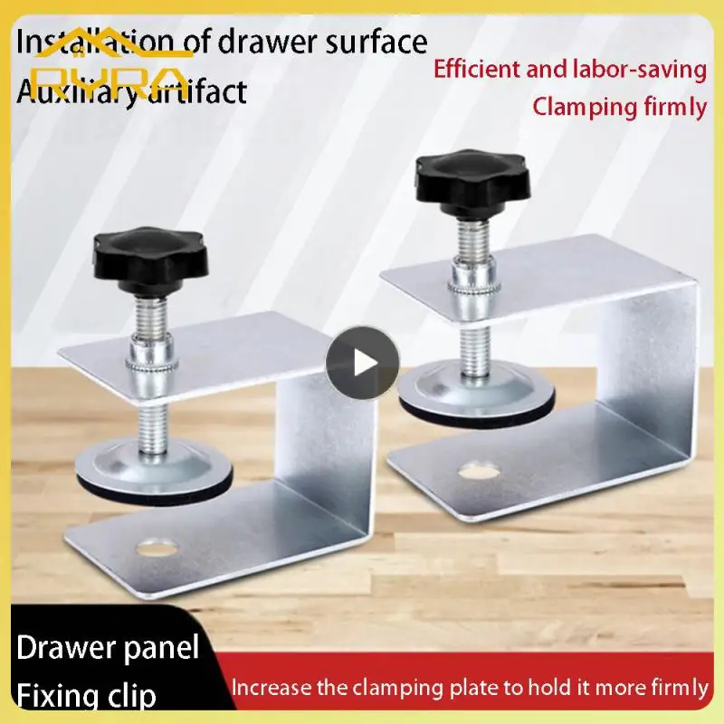 

Installation Clamps Cabinet Tool U -shaped Galvanized Board Increases The Clip Holder Clip Drawer Panel Tools Woodworking Jig