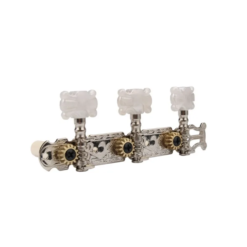 

Musical Instrument Accessories: Classical Guitar Plastic Pillar, Three Position String Shafts, Three Optional Ellipsoidal Shafts