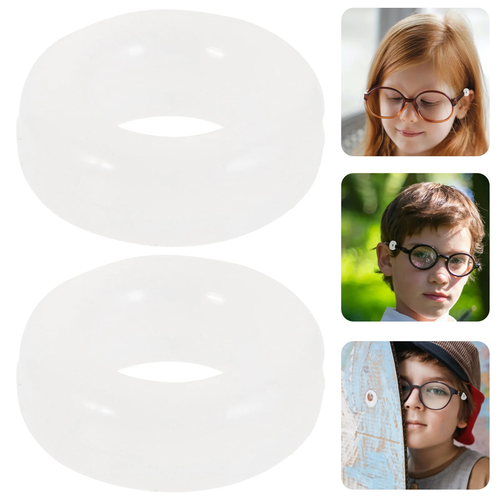 10 пар силиконовых колец для очков наконечники противоскользящий фиксатор