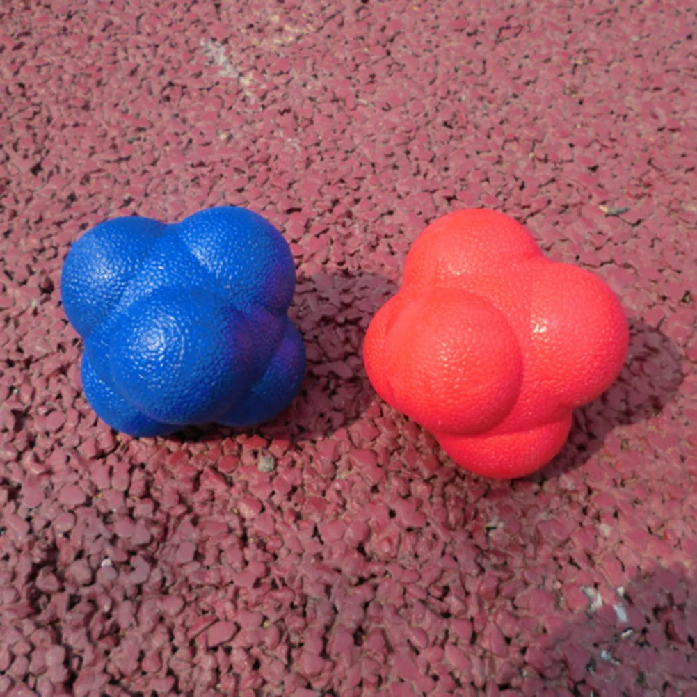 3pcs Agility Reaction Reflex Ball Bouncing Baseball Tennis Badminton Training Exercise Fitness (High