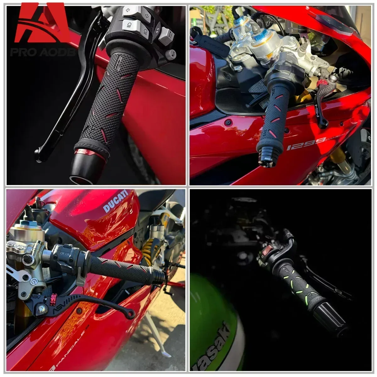 22 мм универсальный руль мотоцикла ручки для резиновые аксессуары модификации