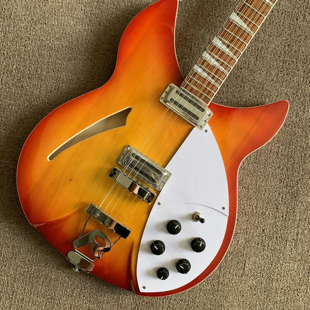 CS12 струны Rickenback 660 электрогитара полуполая 12-струнная джазовая гитара Ricken