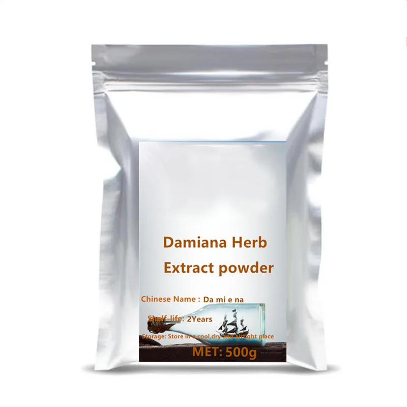 

100% Natural Top Grade Damiana extract leaf powder herb Turnera Aphrodisiaca Powder