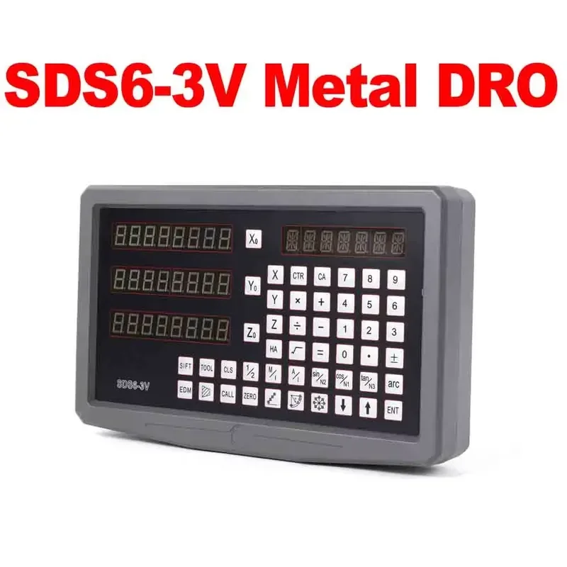 SINO YHSINO SDS6-2V SDS6-3V Цифровой дисплей Dro с 5U TTL, железный корпус, защита от помех (art.: 3920dcee55813) - 3920dcee55813
