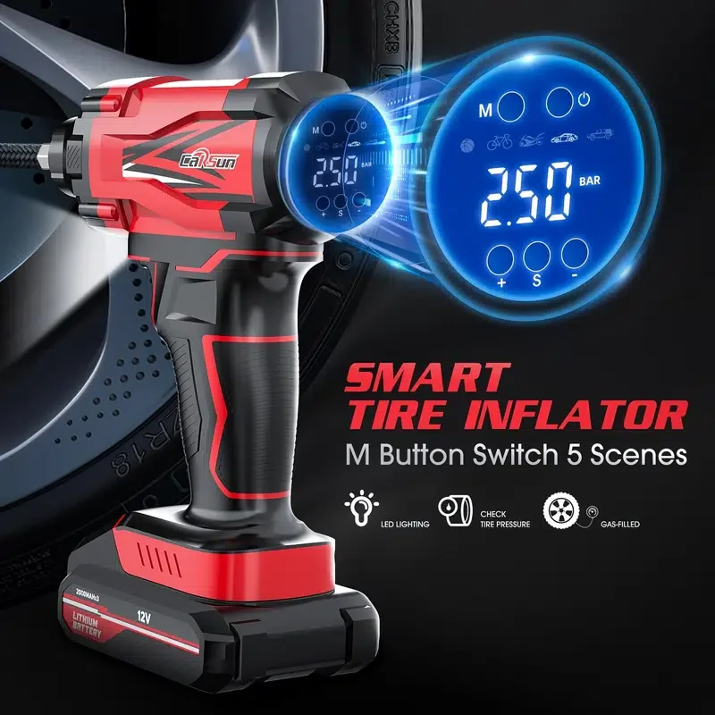 

Handheld 150PSI Digital Car Air Compressor Auto Pump