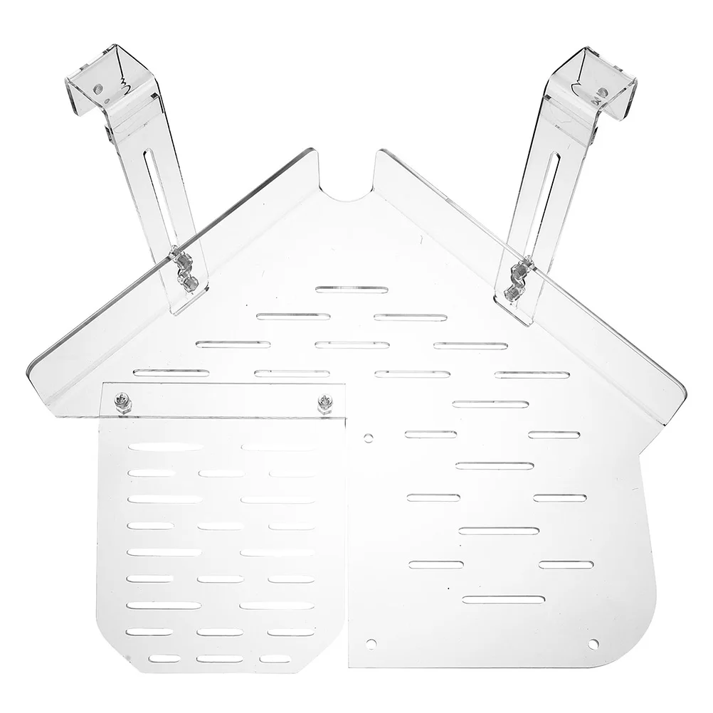 

Turtle Terrace Tortoise Accessory Wear-resistant Ramp Reptile Fogger Ladder Tank Supply Transparent Acrylic Frogs Decor