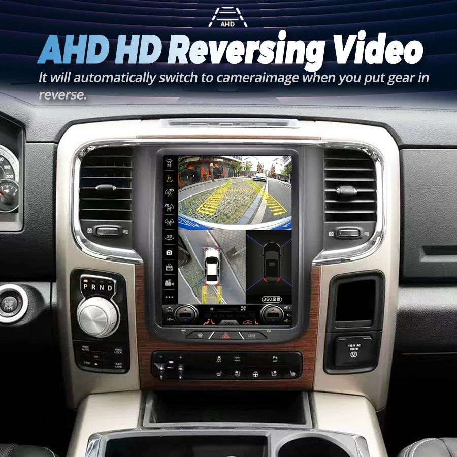 256 ГБ автомобильный Android IPS экран для Dodge RAM 1500 2011-2017 Tesla Radio мультимедийный стерео