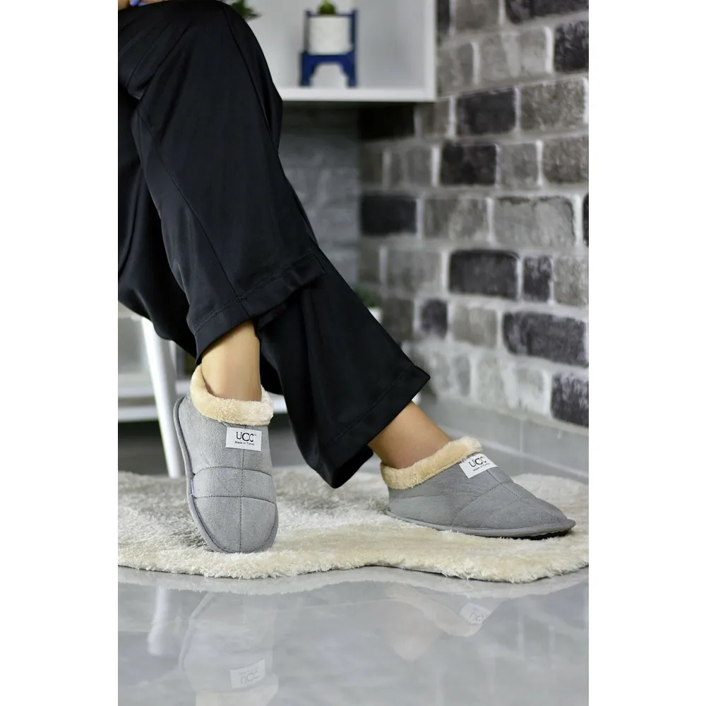 

Dorlie Stocon Panduf Home Içi Shoe Soft Outsole Gray UCC001