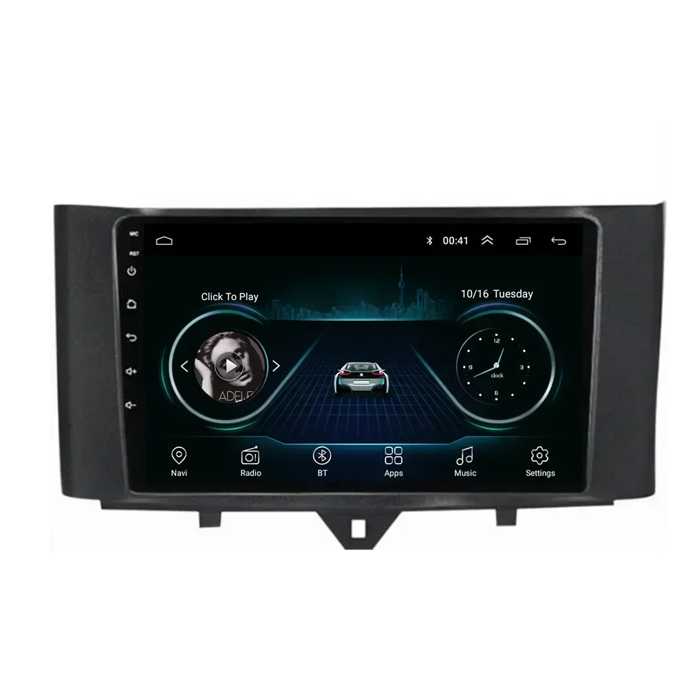 Android 13 для Mercedes Benz Smart fortwo 2011-2015 Автомобильный радиоприемник Мультимедийный