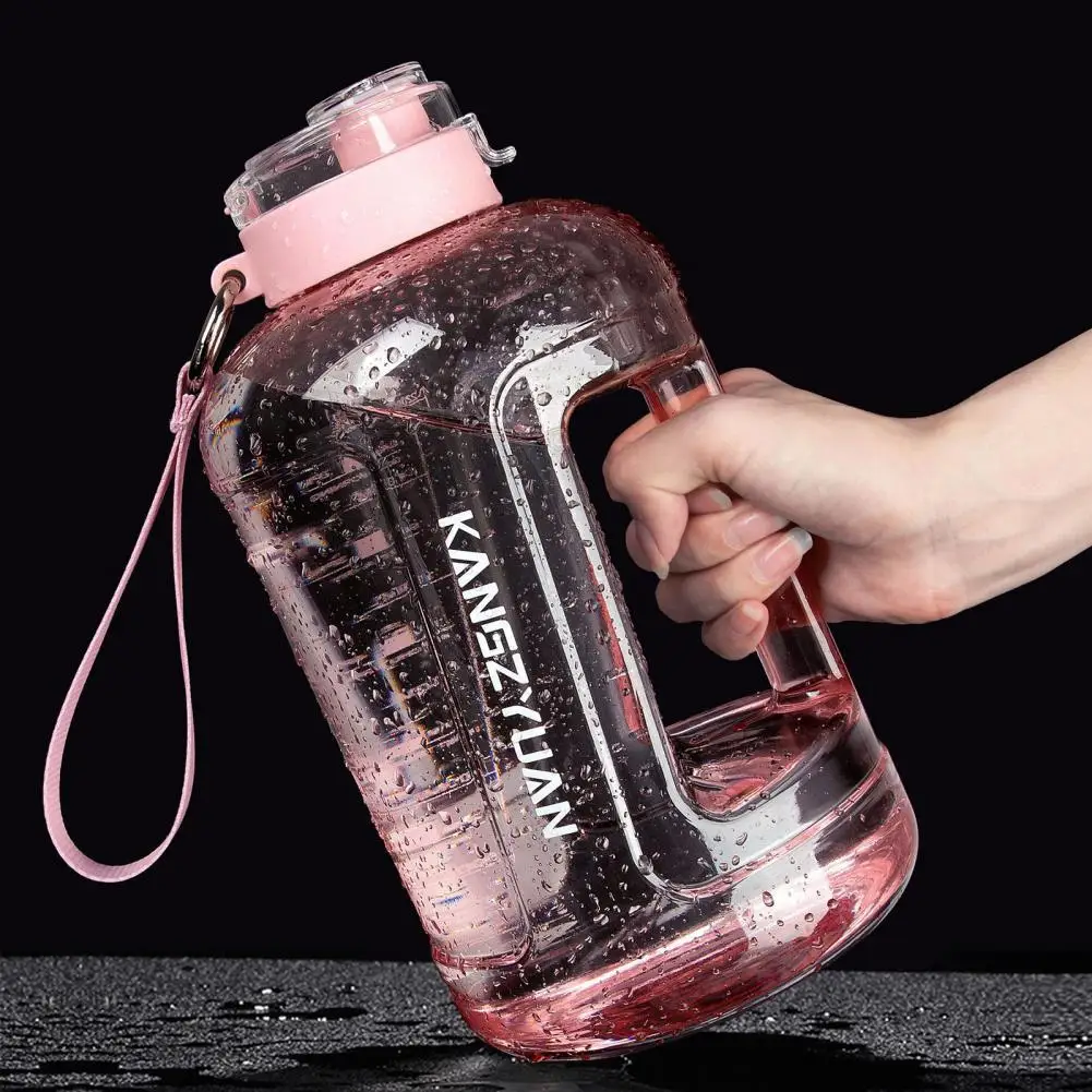 

Durable Large Motivational Sports Water Bottle Water Flask Portable Lightweight