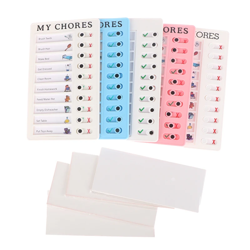 

Self-discipline Puncher Replaceable Plan Memo Board RV Daily Checklist Plastic Message Board