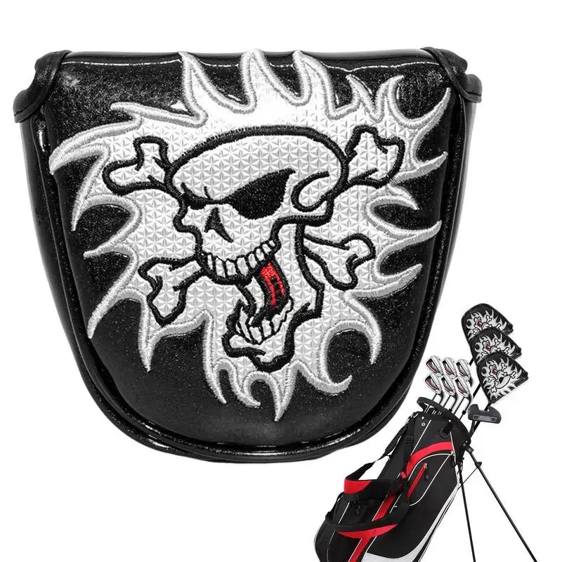 

Golf Head Covers Putter Headcover For Golf Portable Golf Covers With Magnetic Closure Headcover Golf Club Protector For