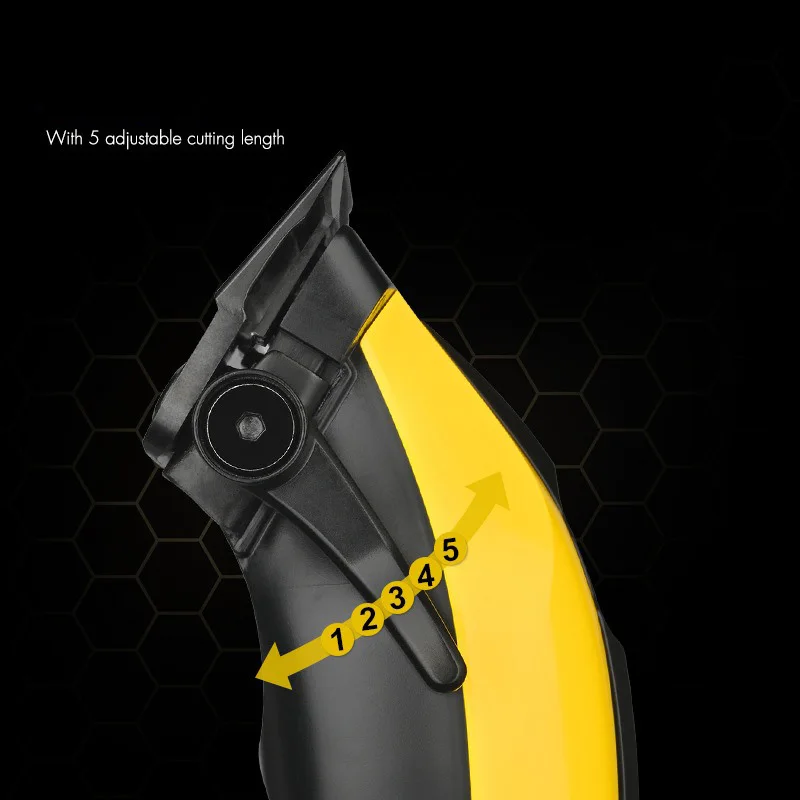 WMARK NG-1002 Машинка для стрижки волос 7200 об/мин Керамическое лезвие со светодиодным