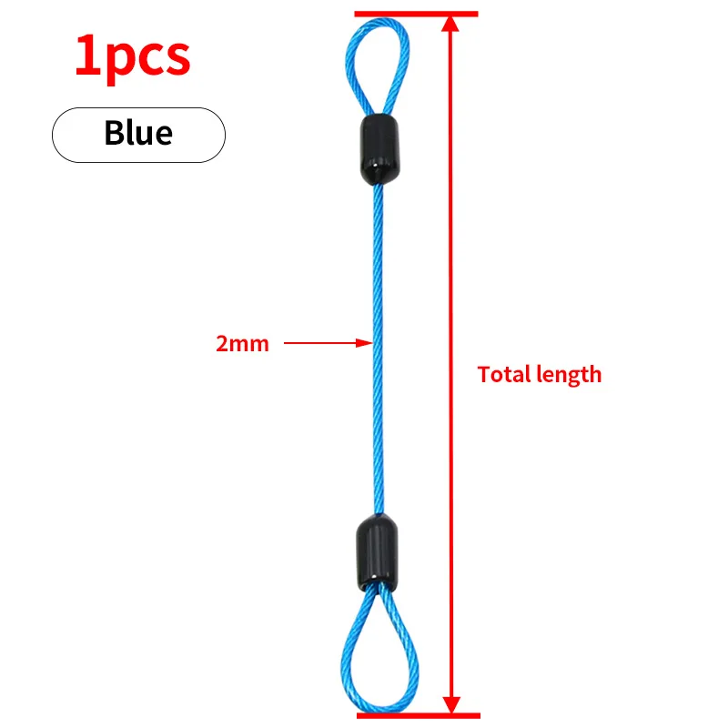 

Цветной трос из нержавеющей стали с кольцом