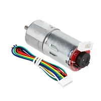gear micro gearbox motor gm25 370 6 volt 6v high torque dc gearbox electric motor brushes witin encoder