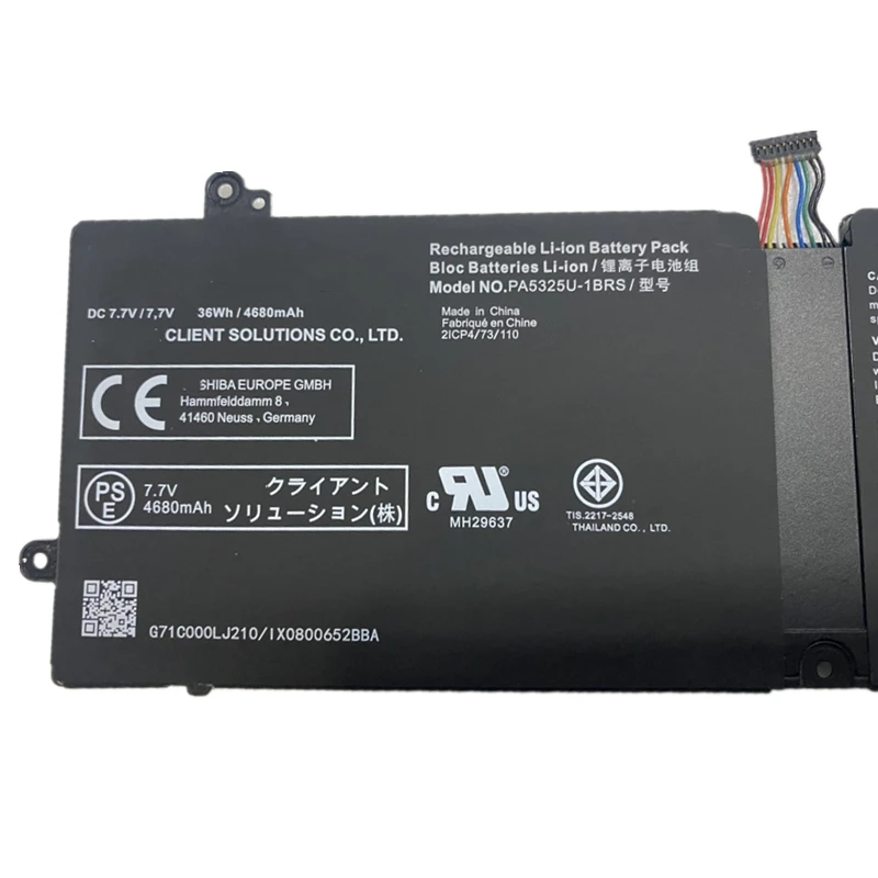 Фото Аккумулятор PA5325U-1BRS для Toshiba Dynabook Portege X30-T-E, Portege G X30T-E-113, X30T-E-10Q, 10X, X30T-E-1DP, 149, 176, 17P, X30T-E-13M, 13H №2