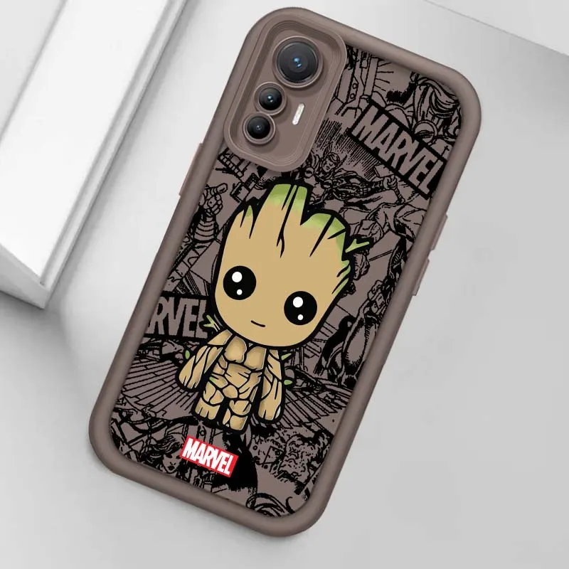 Чехол для телефона Marvel Comic Heroes Cool Xiaomi Mi 15 14 14T Redmi 13 13T 13C 12C 14C 12 12T 11 11i Lite Pro 5G Eye Ladder