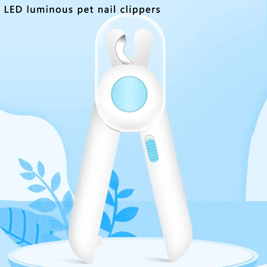 

Pet Nail Clippers With LED Light Blood Proof Manicure Cat Dog Nail Clippers Pet Supplies Professional Cat Scissors