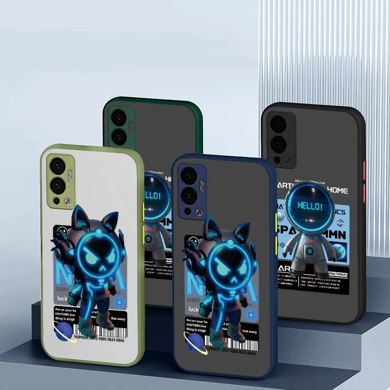 

Phone Case for Infinix Hot 12 12i 8 9 Play Tecno Spark 4 5 Pro Camon 12 15 Air 16 S Blu-ray Super Robot Astronaut Case for boys