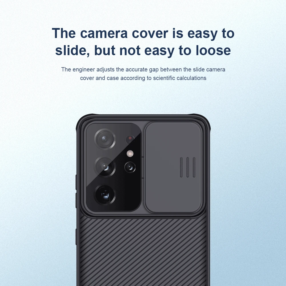 

for Samsung Galaxy S21 Ultra Case Nillkin CamShield Slide Camera Frosted Shield Cover for Samsung Galaxy S22 Ultra S21 Plus FE