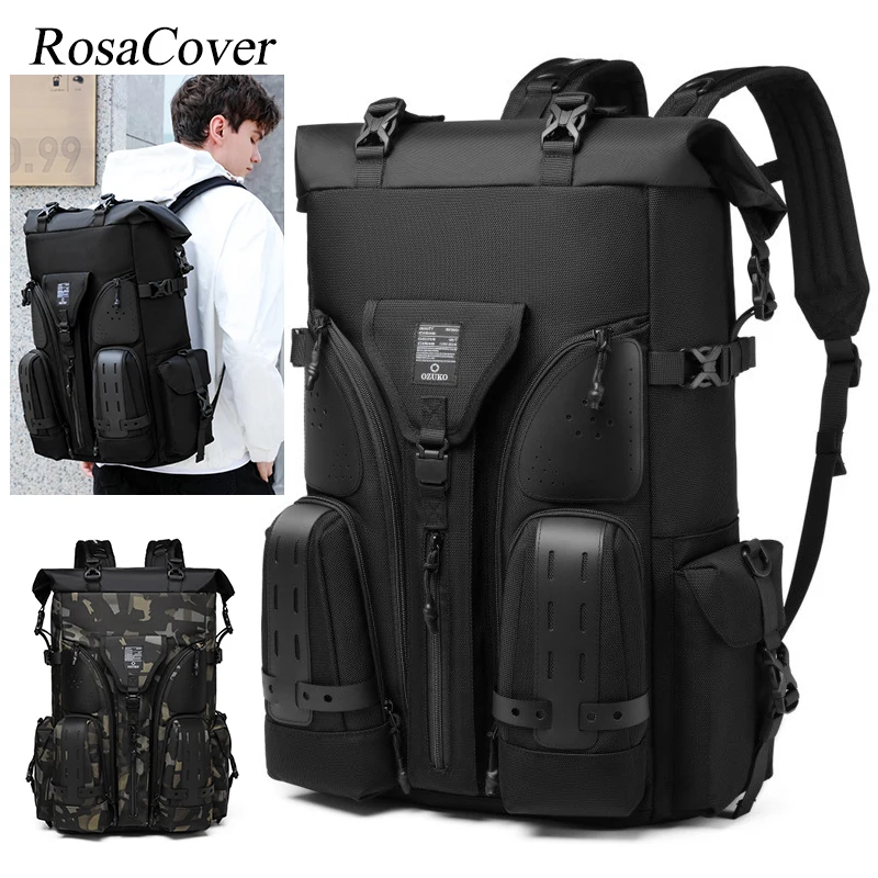 Водонепроницаемый тактический рюкзак модный мужской многофункциональный для