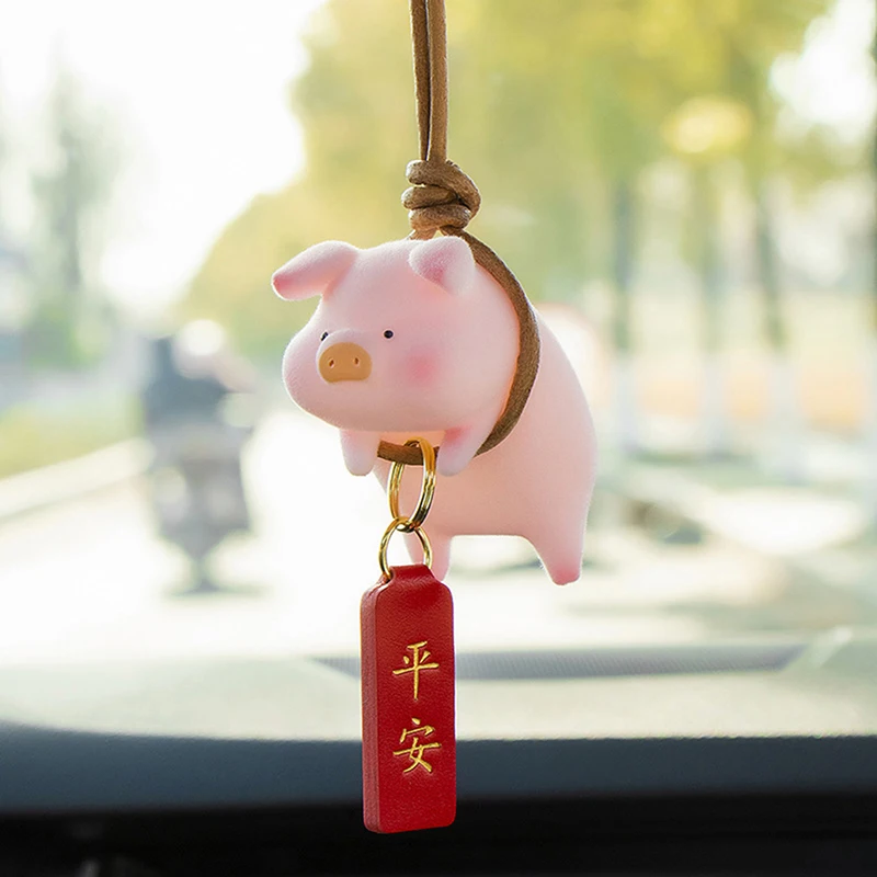 

Подвеска в автомобиль Lucky Piglet-подвеска в автомобиль свинка-подвеска в автомобильное зеркало интерьера-украшение для автомобиля аксессуары ...