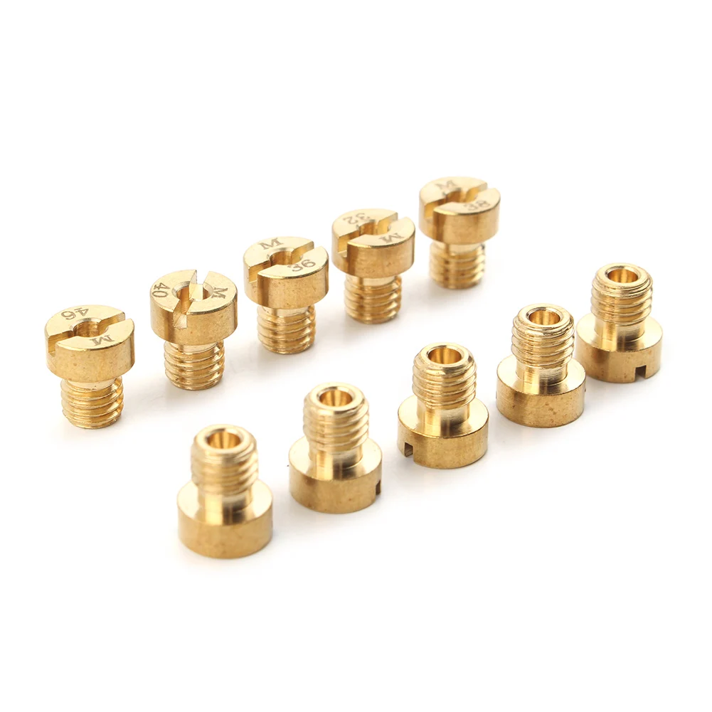 10 шт. 112-135 M5 основная струя для карбюратора Dellorto SHA SHB UA UB PHBG VHB-CS VHBT-CS 112 115 118 120 122 125 128