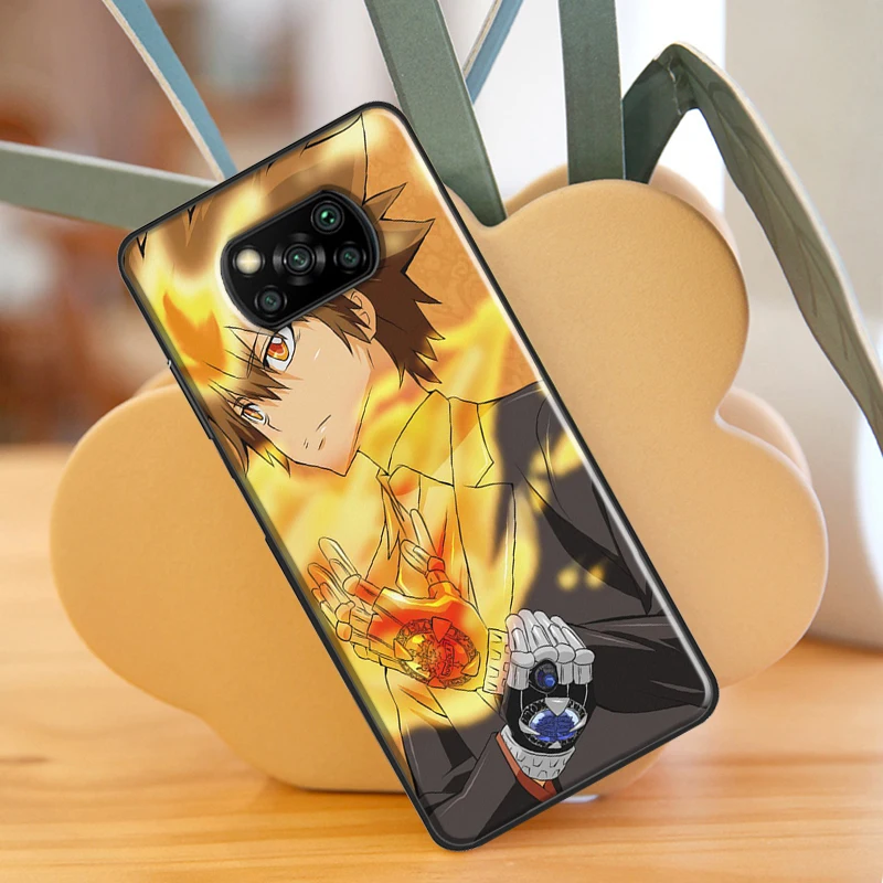 Чехол для телефона Katekyo Hitman Reborn Xiaomi Mi 11T Pro 10T 11 Lite Ультратонкий чехол POCO F3 X3 GT M3 M4 -