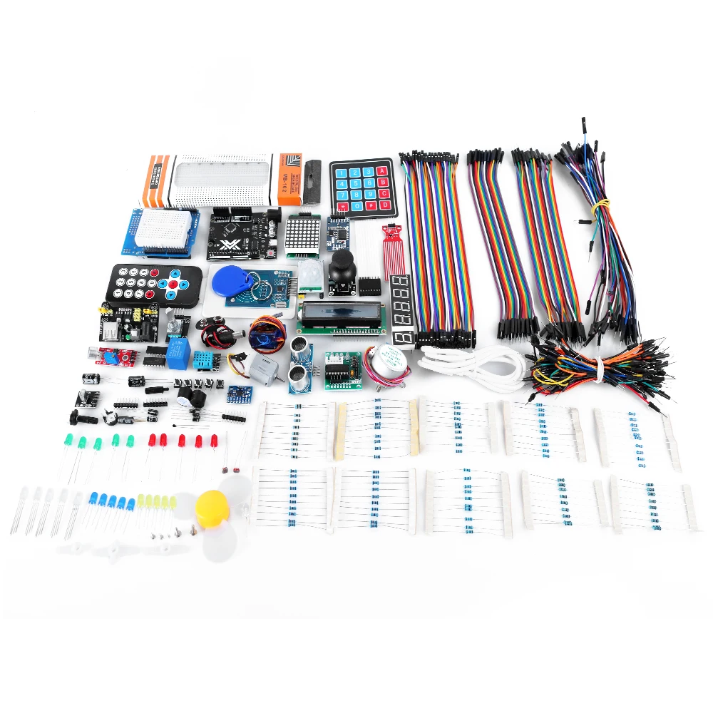 Complete Set For Arduino Uno R3 Ultimate Starter Kit DIY STEM Education Electronic Kit for Beginners to Learn Programming