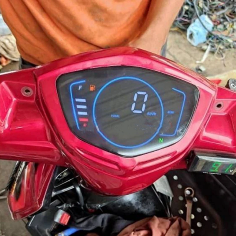 Цифровой тахометр в сборе для мотоциклов Yamaha L135 LYMC8 LYM110