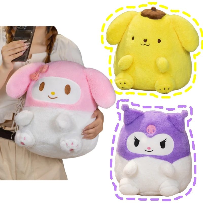 Sanrio мультфильм My Melody Pom пурин Cinnamoroll Kuromi плюшевые аниме куклы в японском стиле