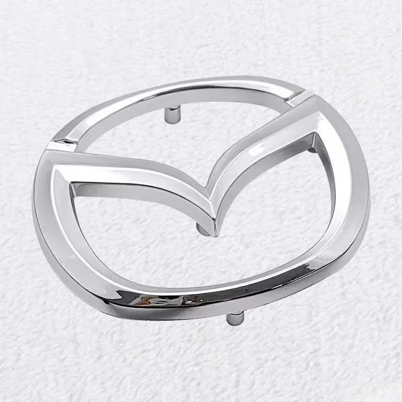

3D ABS для Mazda 57x45 мм, чехлы на руль автомобиля, эмблема, наклейка на руль, значок, наклейка, Стайлинг, автоаксессуары