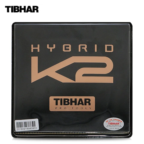 TIBHAR новая гибридная K2 (липкая Резина + немецкая жесткая губка, скорость и вращение) резиновая губка для пинг-понга для настольного тенниса