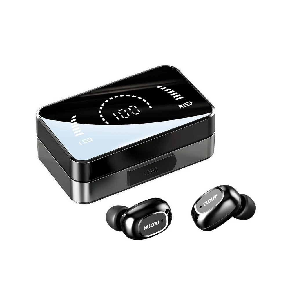 

9D TWS Bluetooth 5.2 Wireless Headset Wireless Earphones Smart Touch Earbuds Wireless Hands-free Headset With 300mAh Charger box