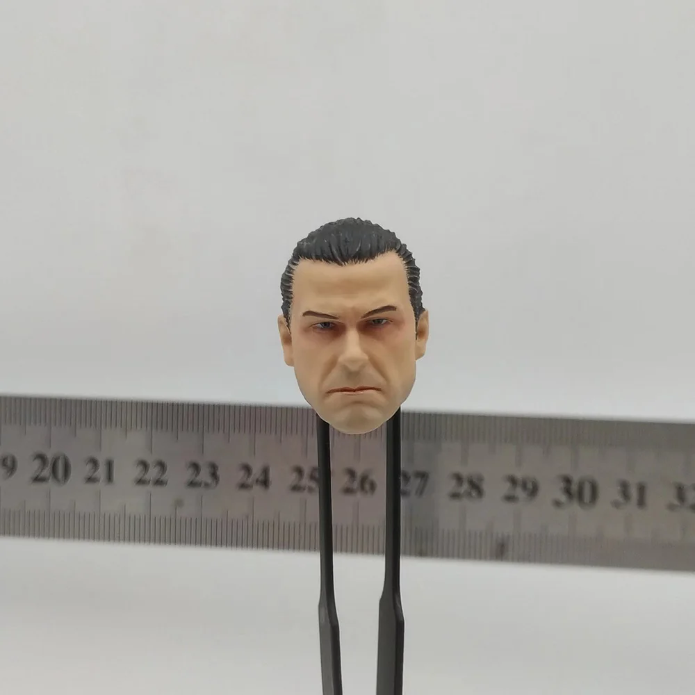 

1/12 Scale Punisher Head Sculpt Without Neck for 6in Mezco Action Figure Toy