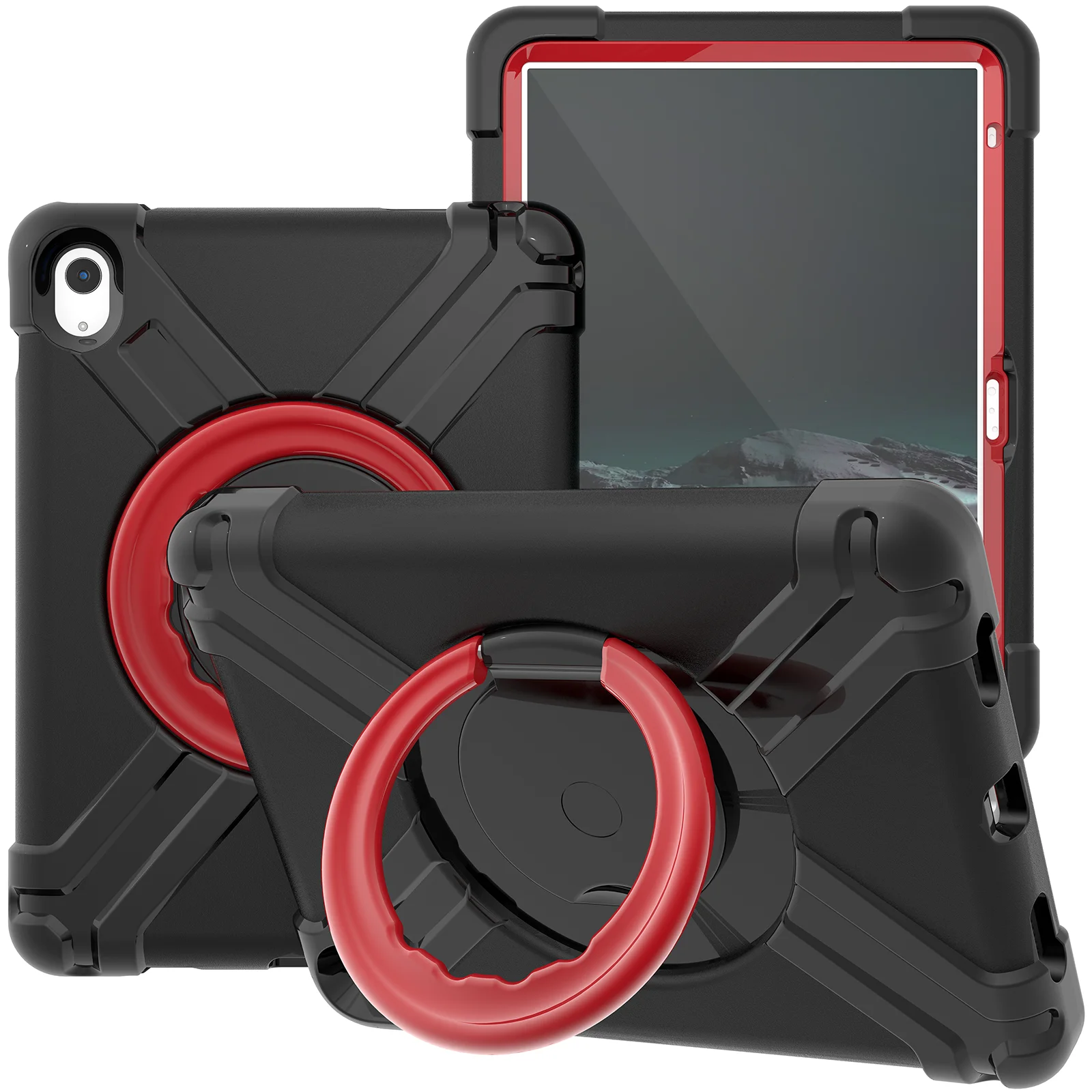 Чехол Funda для iPad 10 9 2022 модель 10-го поколения A2757 A2777 A2696 360 ° Крышка вращающейся