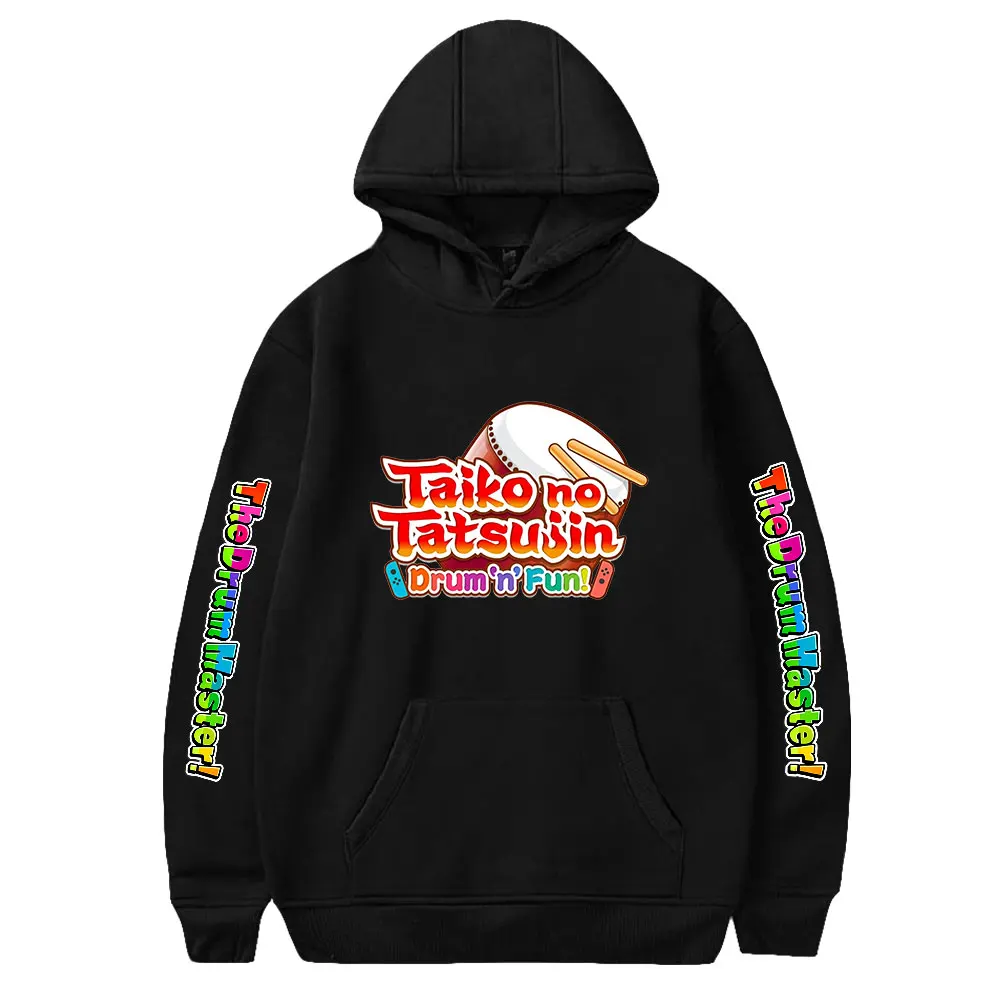 

Taiko no Tatsujin Hoodie Long Sleeve Streetwear Women Men Hooded Sweatshirt Harajuku Streetwear Funny Clothes