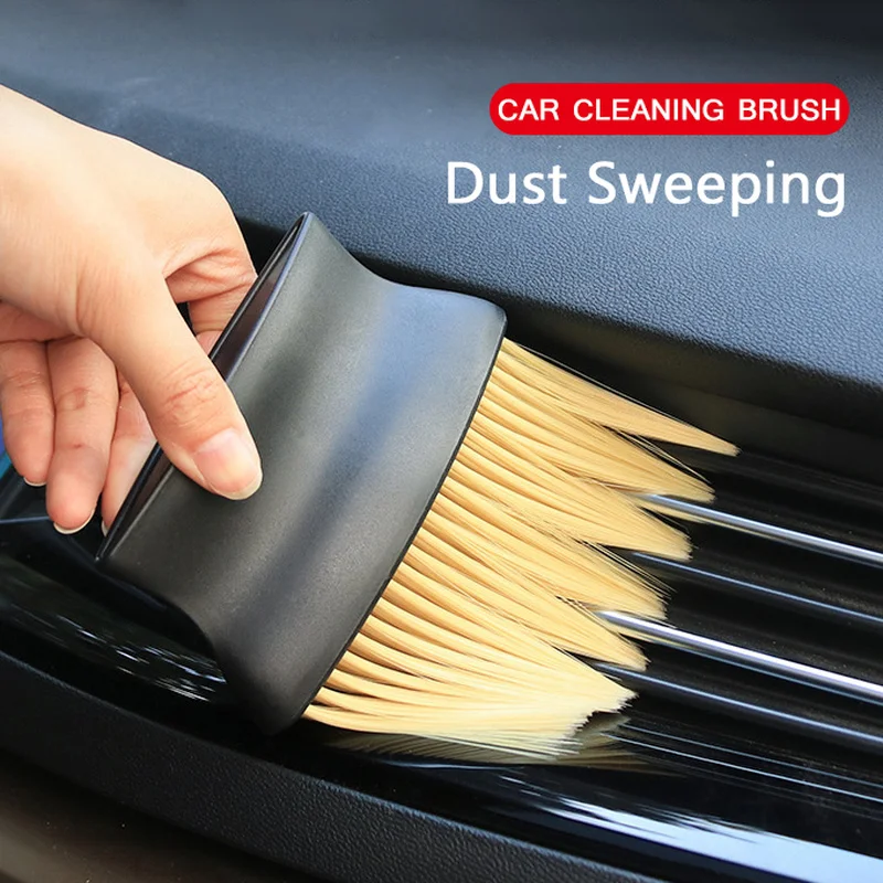 

Car Outlet Cleaning Dashboard Air Conditioner Detailing Dust Sweeping Tools Auto Interior Home Office Duster Brushes