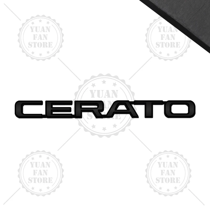

1 шт. металлическая буква для Cerato 3D эмблема наклейки на задний багажник автомобиля значок авто аксессуары Стайлинг