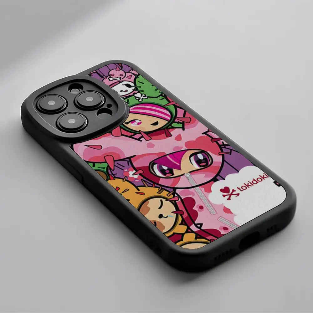 Японский чехол для телефона T-Tokidokis Iphone 15 Pro Max 14 Plus 11 13 12 X Xr Xs 7 8 Puls Se из овечьей кожи