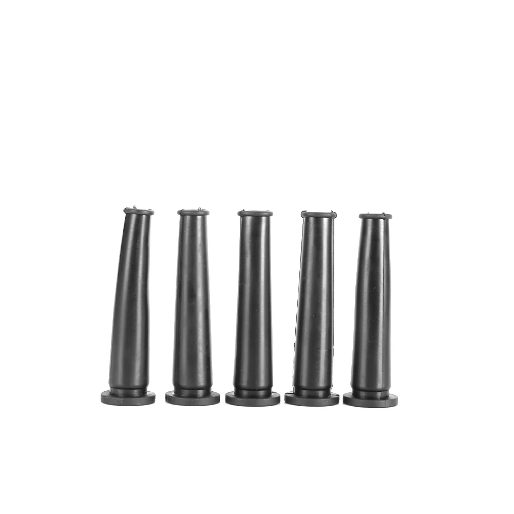 

5Pcs Black Rubber Wire Protector Cable Sleeve Boot Cover For Angle Ment Power Tool Power Cord Protective Cov