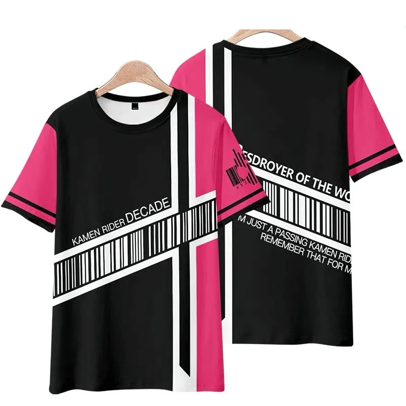 Kamen Rider 3d Printed T Shirt Men Women Kids New Boy Harajuku Tshirt Streetwear T-shirt Top Casual Clothes TOPS