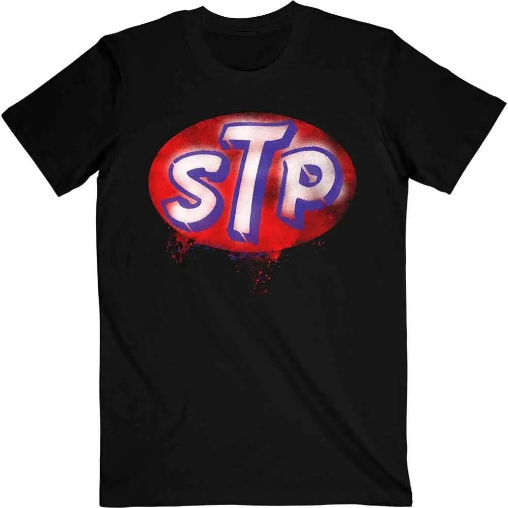 Мужская футболка с красным логотипом Stone Temple Pilots