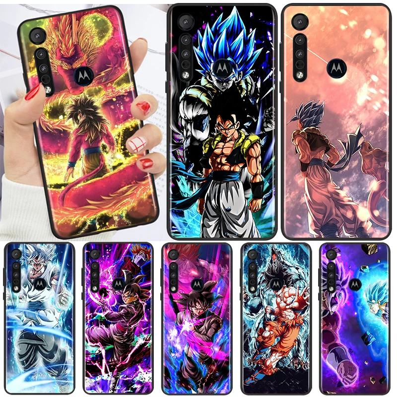 

Goku Dragon Ball Art For Motorola G9 G8 G10 G60 G40 G50 G60S G E6s E7 X3 Power Lite One Fusion Black Soft Phone Case