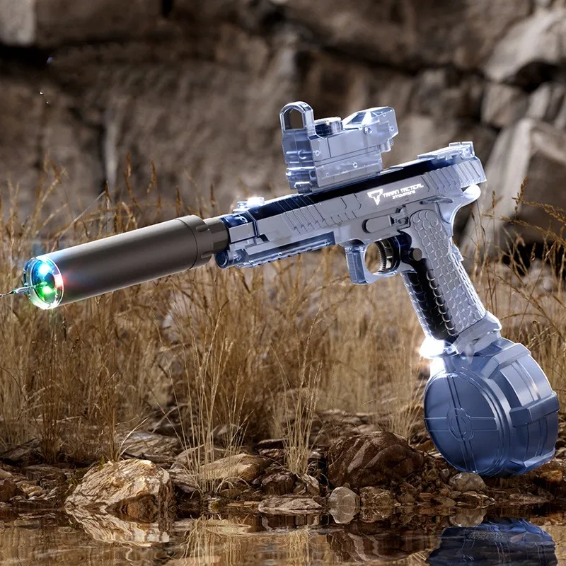 Новый водяной пистолет с особым эффектом Автоматический прозрачной оболочкой