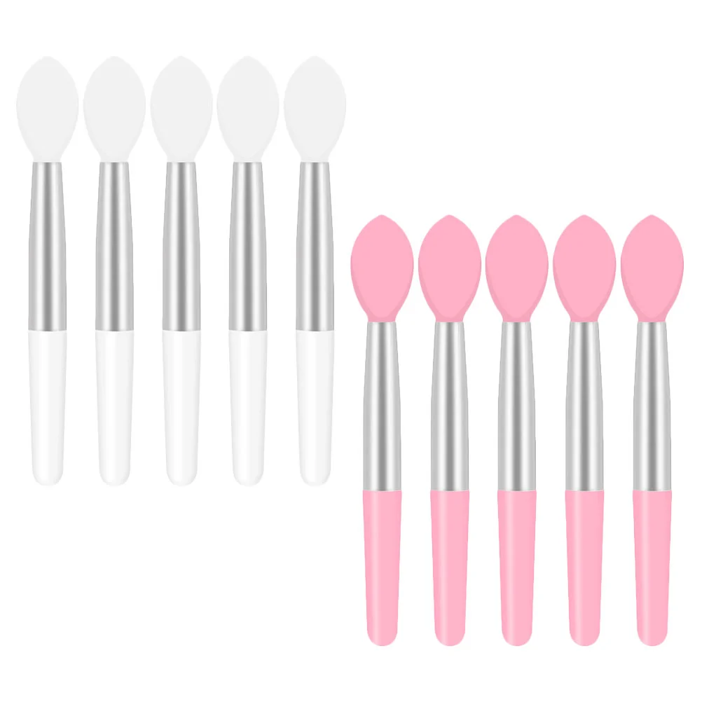 

Lip Brush Makeup Brushes Applicator Silicone Lipstick Glossapplicators Tool Eyeshadow Cleaner Scrub Wand Holder Disposablesmall