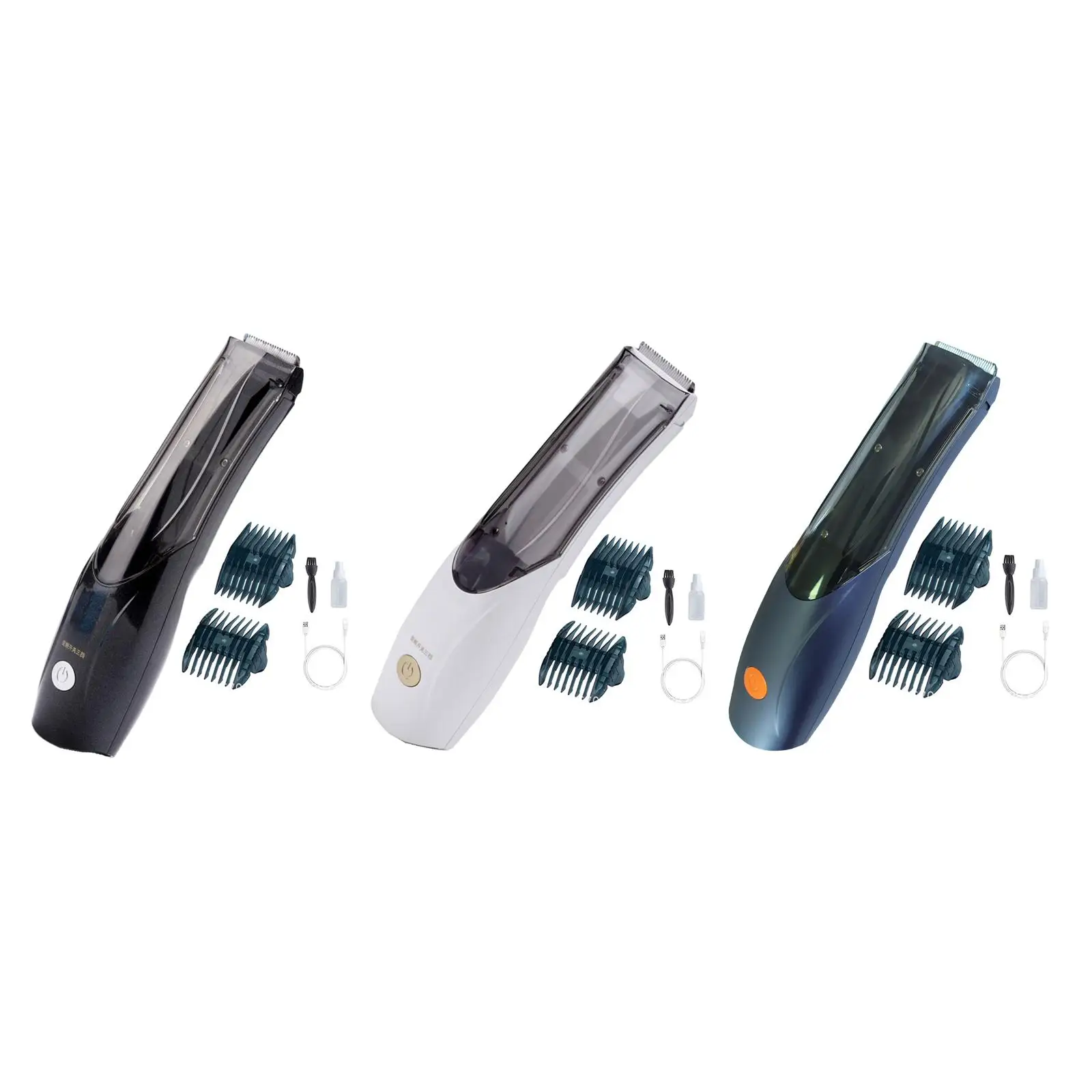 

Pet Cat Dog Hair Trimmer 2 Combs Rechargable Hair Grooming Tools Pet Grooming Trimmer for Dogs Pet Cats Short Hairs